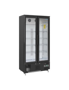 Arrière-bar vertical double porte Polar 490L - 400W