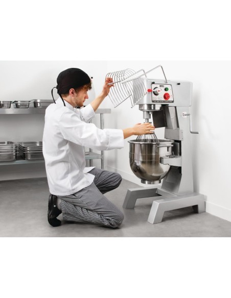 Batteur planétaire Buffalo 29L - 1,5kW, haute capacité