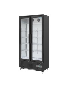 Arrière-bar vertical double porte Polar 490L - 400W 2