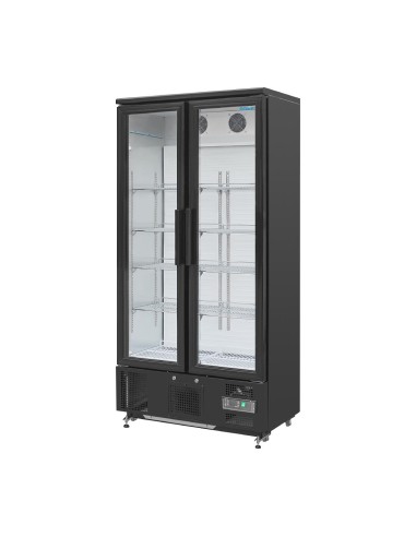 Arrière-bar vertical double porte Polar 490L - 400W