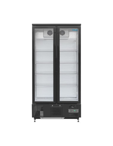 Arrière-bar vertical double porte Polar 490L - 400W