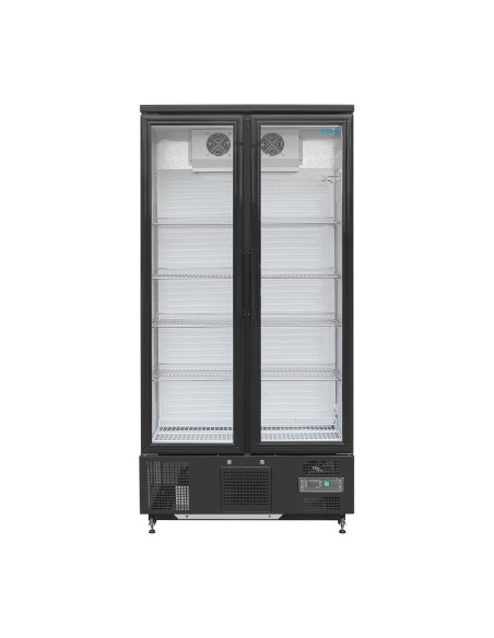 Arrière-bar vertical double porte Polar 490L - 400W