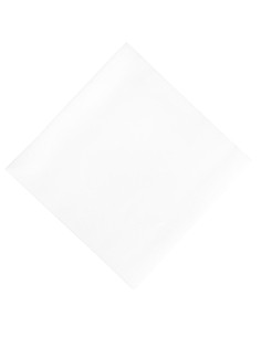 Serviettes déjeuner blanches compostables Duni 400mm - lot 750