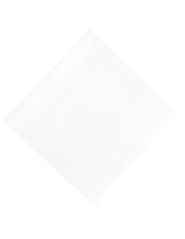 Serviettes déjeuner blanches compostables Duni 400mm - lot 750