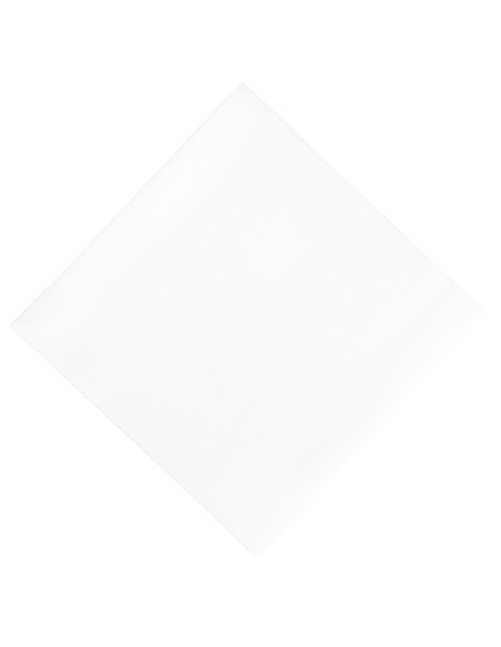 Serviettes déjeuner blanches compostables Duni 400mm - lot 750