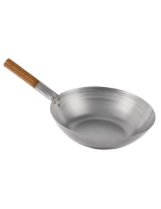 Wok fond plat London Wok 330 mm - Acier doux