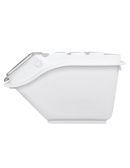 Bac à ingrédients Vogue 7,5 L - Polypropylène blanc