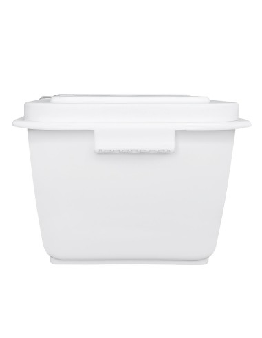 Bac à ingrédients Vogue 7,5 L - Polypropylène blanc