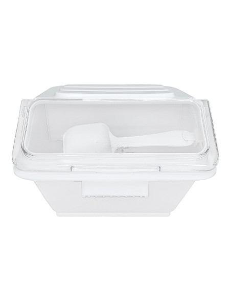 Bac à ingrédients Vogue 7,5 L - Polypropylène blanc