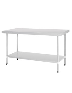 Table inox Vogue 1500x700mm - 900mm H - 450kg