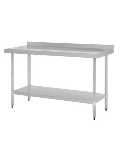 Table en inox Vogue 1500x700 mm - Préparation cuisine