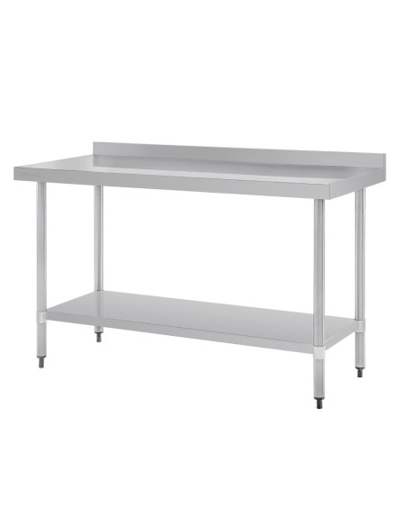 Table en inox Vogue 1500x700 mm - Préparation cuisine