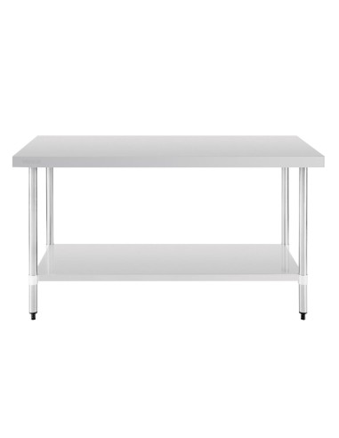Table inox Vogue 1500x700mm - 900mm H - 450kg