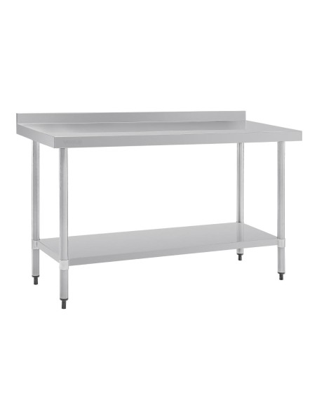 Table en inox Vogue 1500x700 mm - Préparation cuisine