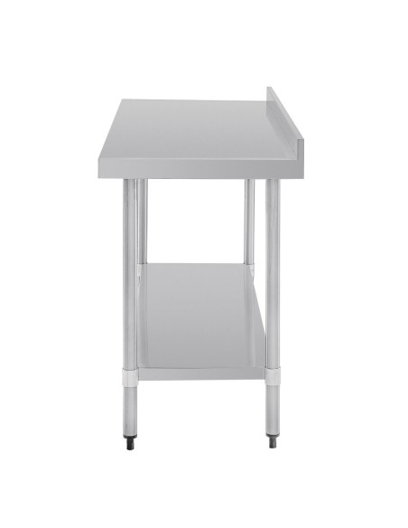 Table en inox Vogue 1500x700 mm - Préparation cuisine