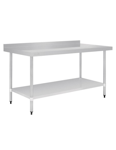 Table en inox Vogue 1800x700 mm - préparation cuisine