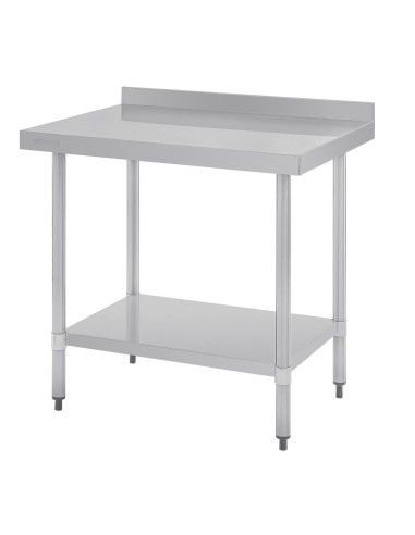 Table en inox Vogue 900x700 mm - préparation cuisine