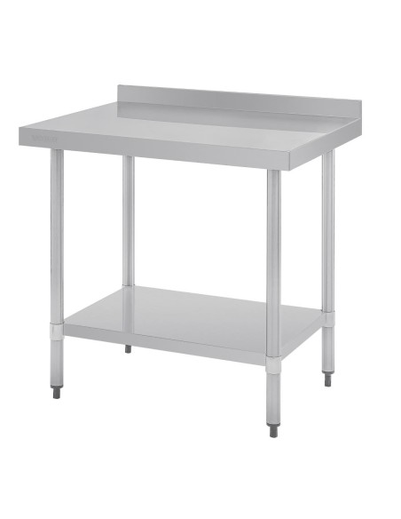 Table en inox Vogue 900x700 mm - préparation cuisine
