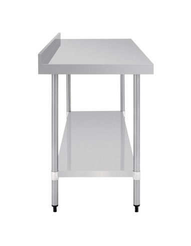 Table en inox Vogue 1800x700 mm - préparation cuisine
