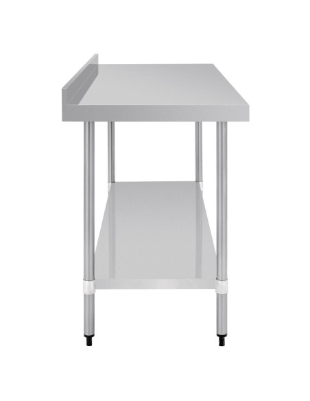 Table en inox Vogue 1800x700 mm - préparation cuisine