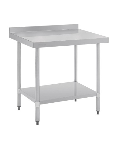 Table en inox Vogue 900x700 mm - préparation cuisine