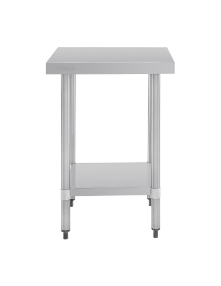 Table inox Vogue 600x700mm - 900mm H - 250kg