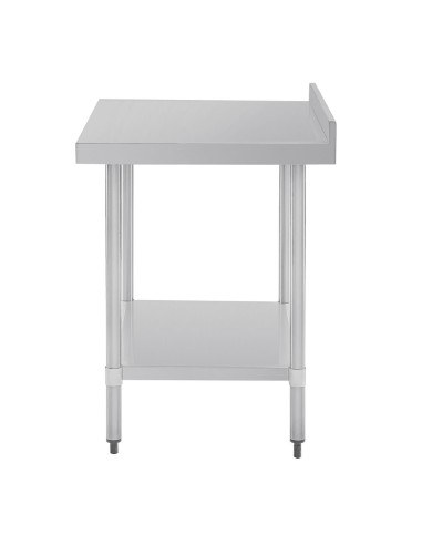Table en inox Vogue 900x700 mm - préparation cuisine