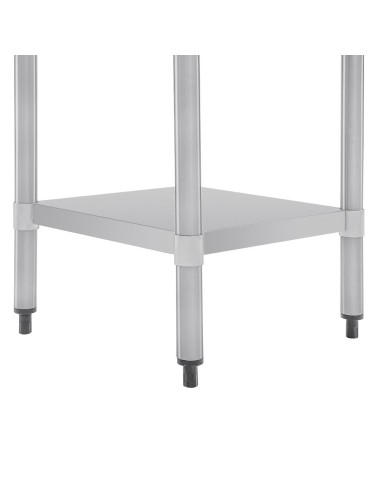 Table inox Vogue 600x700mm - 900mm H - 250kg