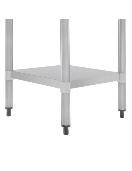 Table inox Vogue 600x700mm - 900mm H - 250kg