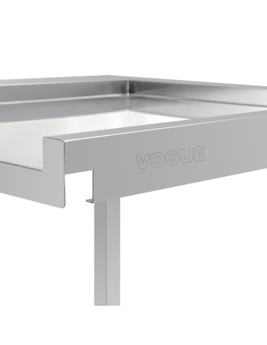 Table de sortie gauche pour lave-vaisselle à capot Vogue 600mm