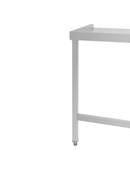 Table de sortie gauche pour lave-vaisselle à capot Vogue 600mm