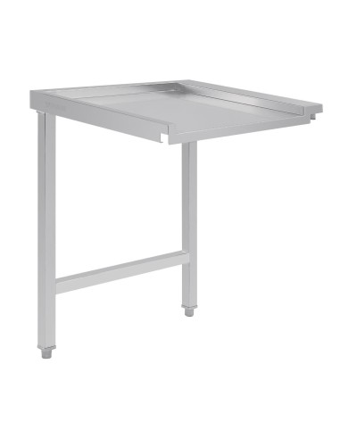 Table de sortie droite pour lave-vaisselle à capot Vogue 600mm