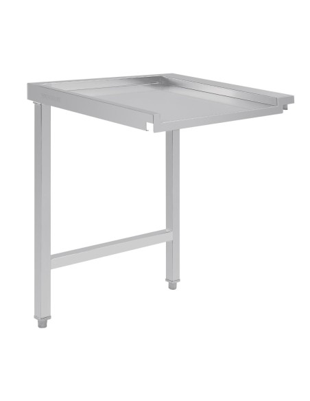 Table de sortie droite pour lave-vaisselle à capot Vogue 600mm
