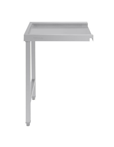 Table de sortie droite pour lave-vaisselle à capot Vogue 600mm
