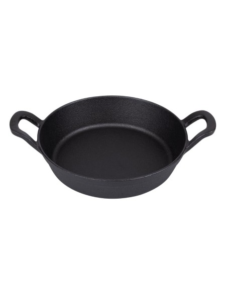 Plat en fonte rond à oreilles Olympia - 760 ml