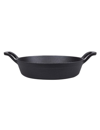 Plat en fonte rond à oreilles Olympia - 760 ml