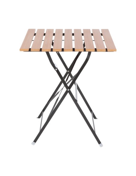 Table bistro carrée Bolero 600 mm - imitation bois