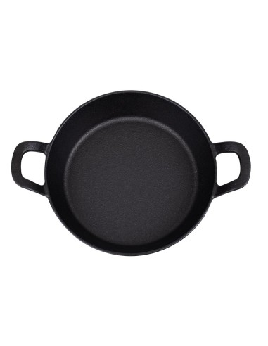 Plat en fonte rond à oreilles Olympia - 760 ml