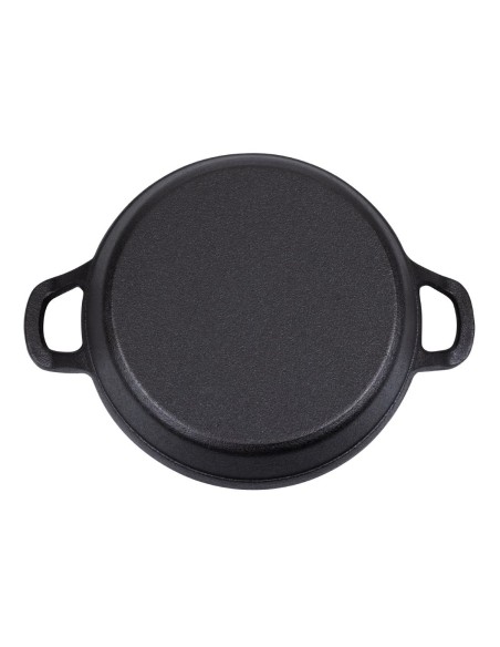 Plat en fonte rond à oreilles Olympia - 760 ml