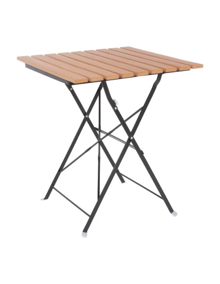 Table bistro carrée Bolero 600 mm - imitation bois