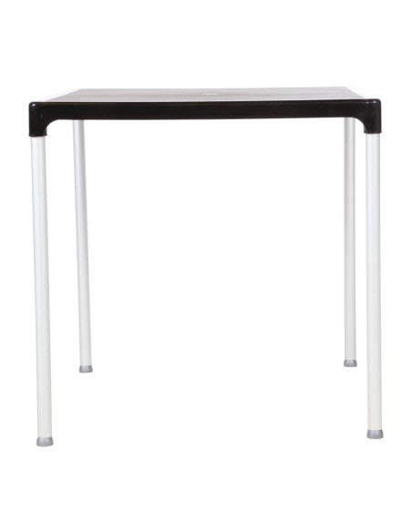 Table carrée Bolero noire 750 mm - Intérieur/extérieur