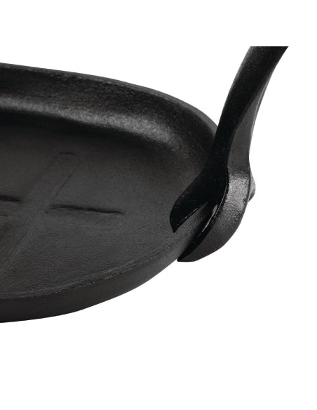Plat en fonte ovale Olympia 280x190 mm