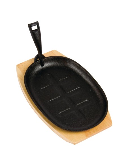 Plat en fonte ovale Olympia 280x190 mm
