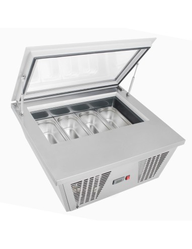 Congélateur à glace Polar Série G 4 bacs Napoli - 87 L