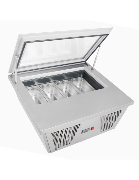 Congélateur à glace Polar Série G 4 bacs Napoli - 87 L