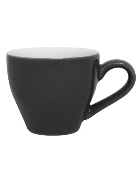 Tasses à espresso Olympia Café grises 100 ml - Lot de 12