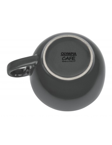 Tasse à café Olympia gris 228 ml - Lot de 12