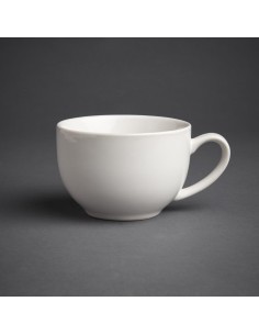 Tasses à cappuccino Olympia Café blanches 340 ml - lot de 12