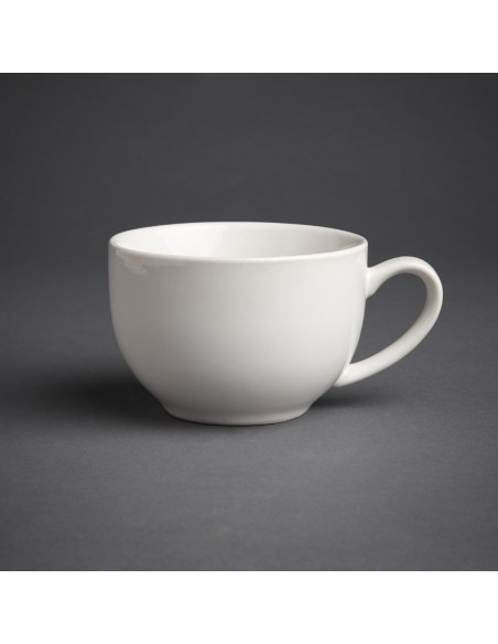 Tasses à cappuccino Olympia Café blanches 340 ml - lot de 12