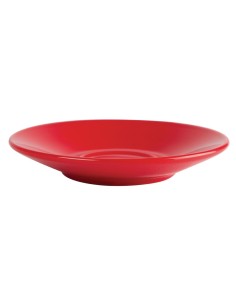 Soucoupes rouge Olympia Café - Lot de 12 2
